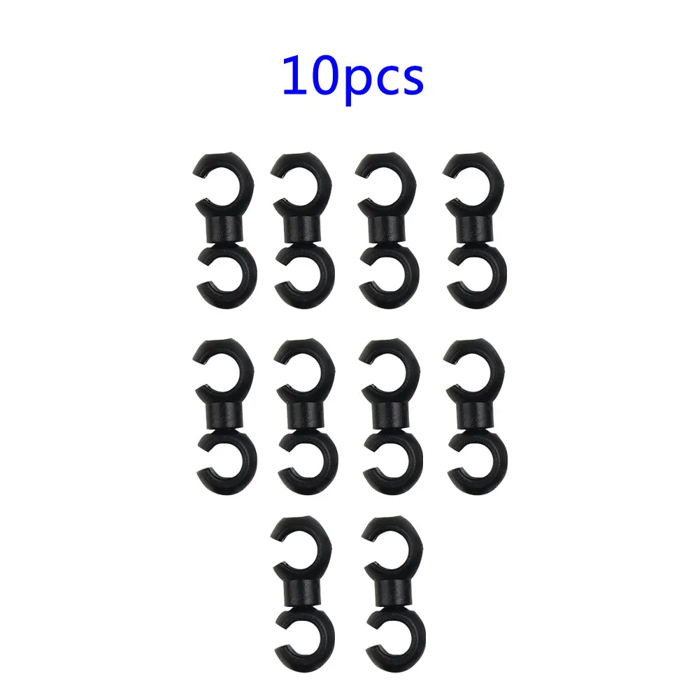 

10pcs S Shaped Hook Clips Rotating Bike Brake Gear Cross Cable Tidy Clip Tool For MTB Road Bicycle Brakes Cables Parts