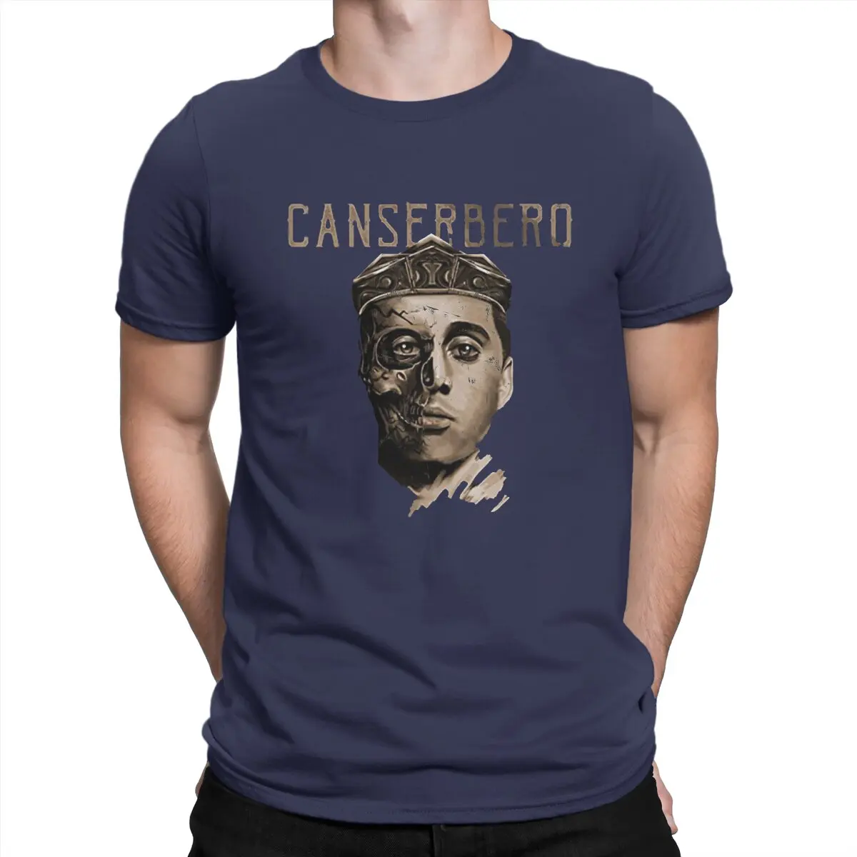 thumbnail image 1 of Camiseta de hip hop Tir José González Orama, camiseta de ocio Canserbero, artículos de verano para adultos, 1 of 7