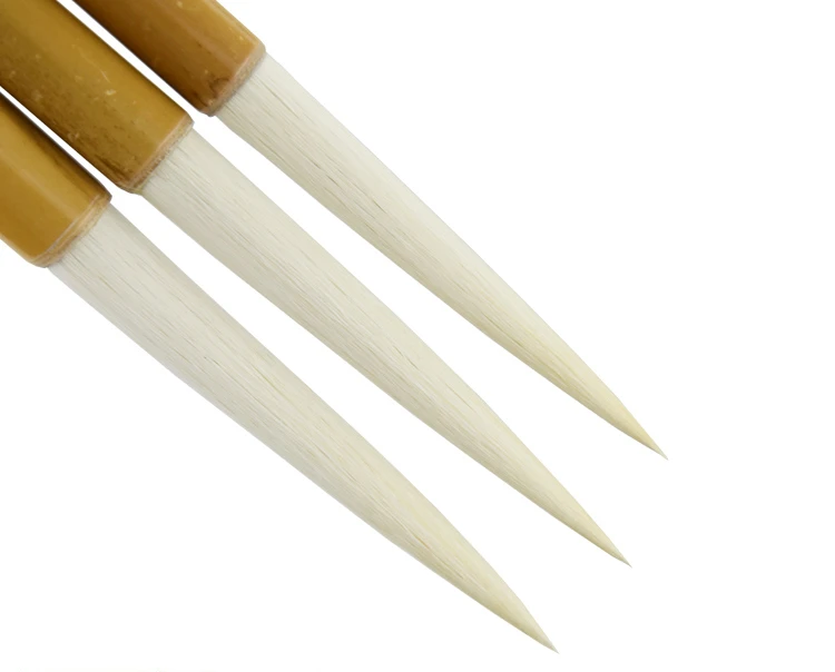 Hervorragende Qualität chinesische Kalligraphie-Pinsel für Studenten, sorgfältige Malerei, Schreibpinsel, Woll-Schreibpinsel, Kalligraphie-Stift – Detail 7