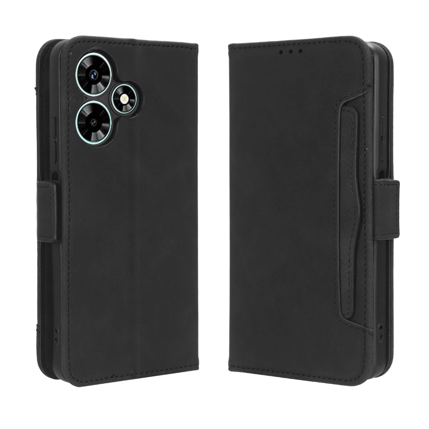 Per Infinix Hot 30 Play Case Premium Leather Wallet Leather Flip Multi-Card Slot Cover Per Infinix Hot 30 Play Phone Case