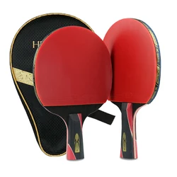 Single Professional Training Carbon Table Tennis Bat Racket Pong Paddle For Beginner Advanced Players 6 7 8 Star Sport Part