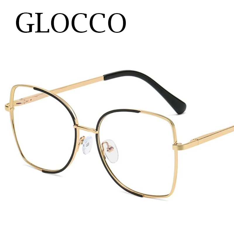 New Fashion Brand Designer Anti Blue Light Reading Glasses For Women Thin Metal Spring Hinge Prescription Eyeglasses Frames 0~+6 3