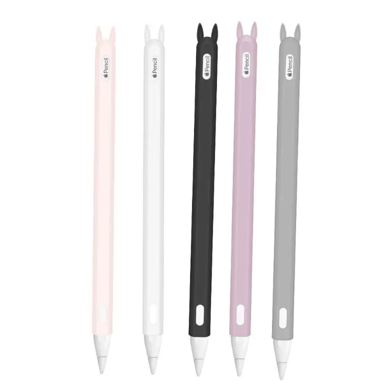 

Ultra Thin Case Silicone Skin Comfortable Cover Suitable forApple Pencil 2nd Lightweight Sleeve 360° Drop Protect Shell