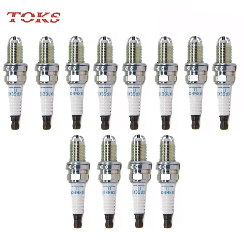12pcs BKR6EKB-11 4198 Spark Plug For Toyota Honda Opel Nissan Ford Peugeot BKR6EKB11 Car Accessories