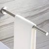 Bathroom Towel Bar Steel Simple Single Double Towel Rack Ebya Hot Sale Wall Mount Holder Durable Organizer Quality Tested 3