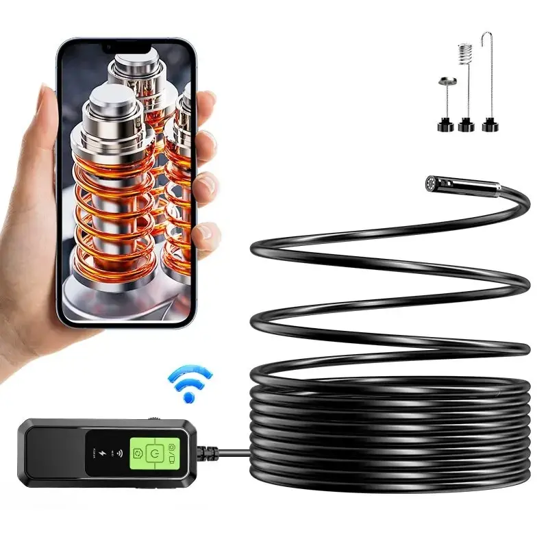 Inspection Camera Wireless Endoscope 1080P Single Dual Lens WiFi Borescope Waterproof Snake Pipe Camera For Android IOS mini endoscope camera