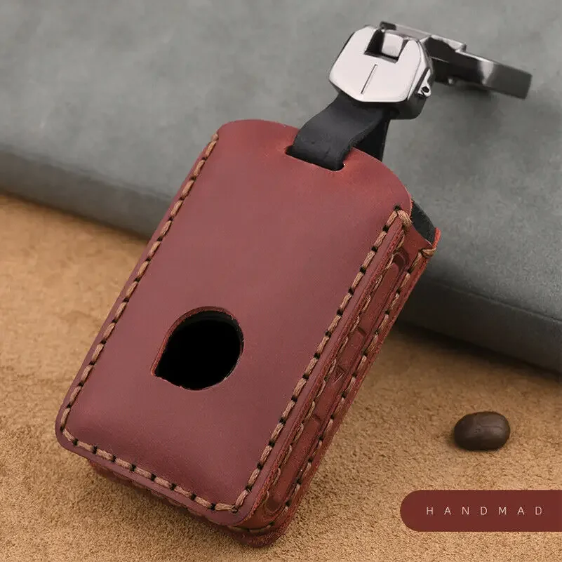 

Чехол для автомобильного ключа из натуральной кожи, для Volvo XC90 XC70 XC60 S60 S80 S90 C30 V70 V90 2017 2018