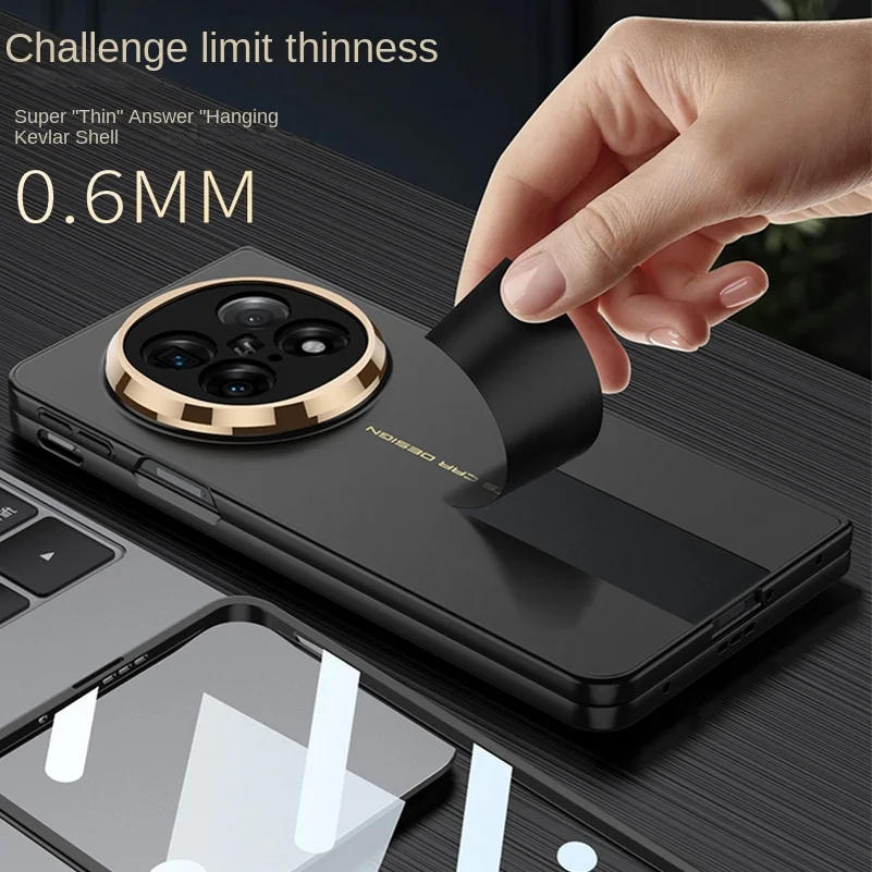 Ultra-Thin Micro-Polished Frosted Glass Protective Case