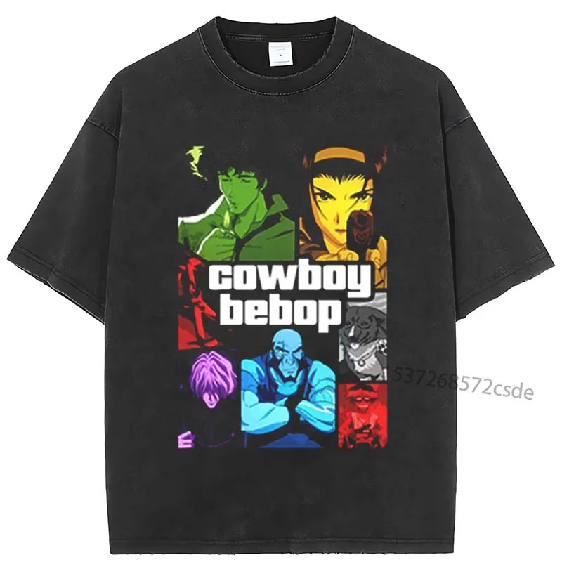 

Cowboy Bebop 2023 Men Women T-Shirt Anime T Shirt Harajuku Funny Print T-Shirt Clothes Hip Hop Tops Tees Summer Tops