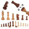 Wooden Magnetic Chess Pieces Children Toys Solid Wood Magnetic 2.2/2.5/3.5 Inch Piece Accessories No Board Puzzle Thinking Game 1