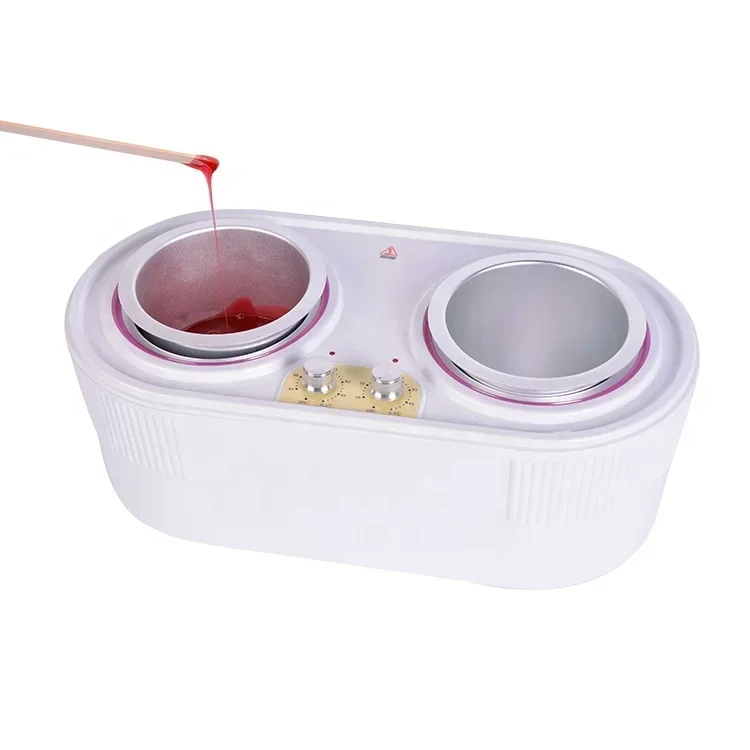 Professional Beauty Salon Can Wax Use 450+450g Double Pot Depilatory Wax Warmer Portable Hair Removal Pot Heater