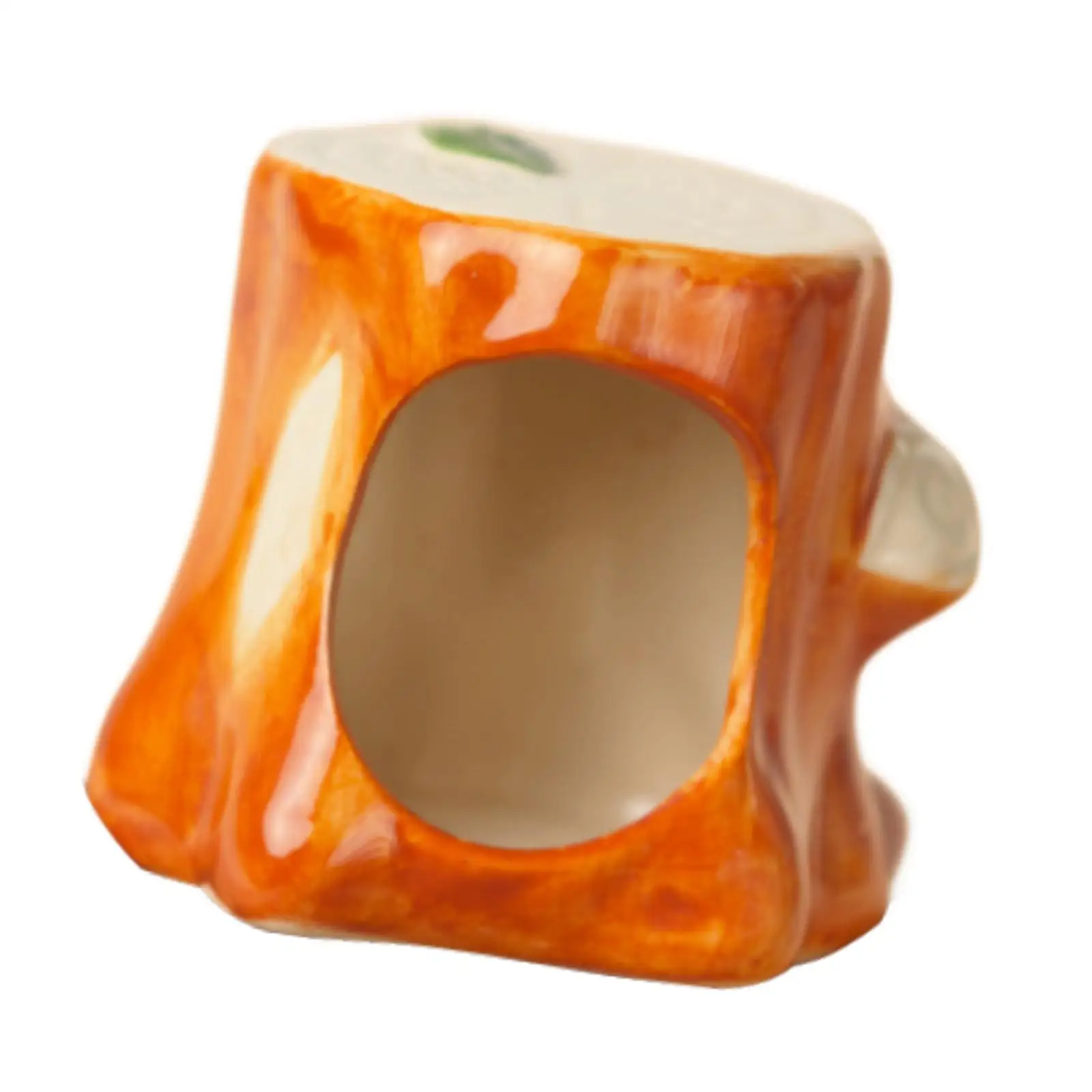 Ceramic habitat for hamster, rodent shelter, rats and squirrel playing space