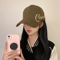 New Baseball Cap Big Head Circumference Hat Face-Looking Small Hard Top Widened Brim Sun-Proof Peaked Cap Men and Women Couple 2