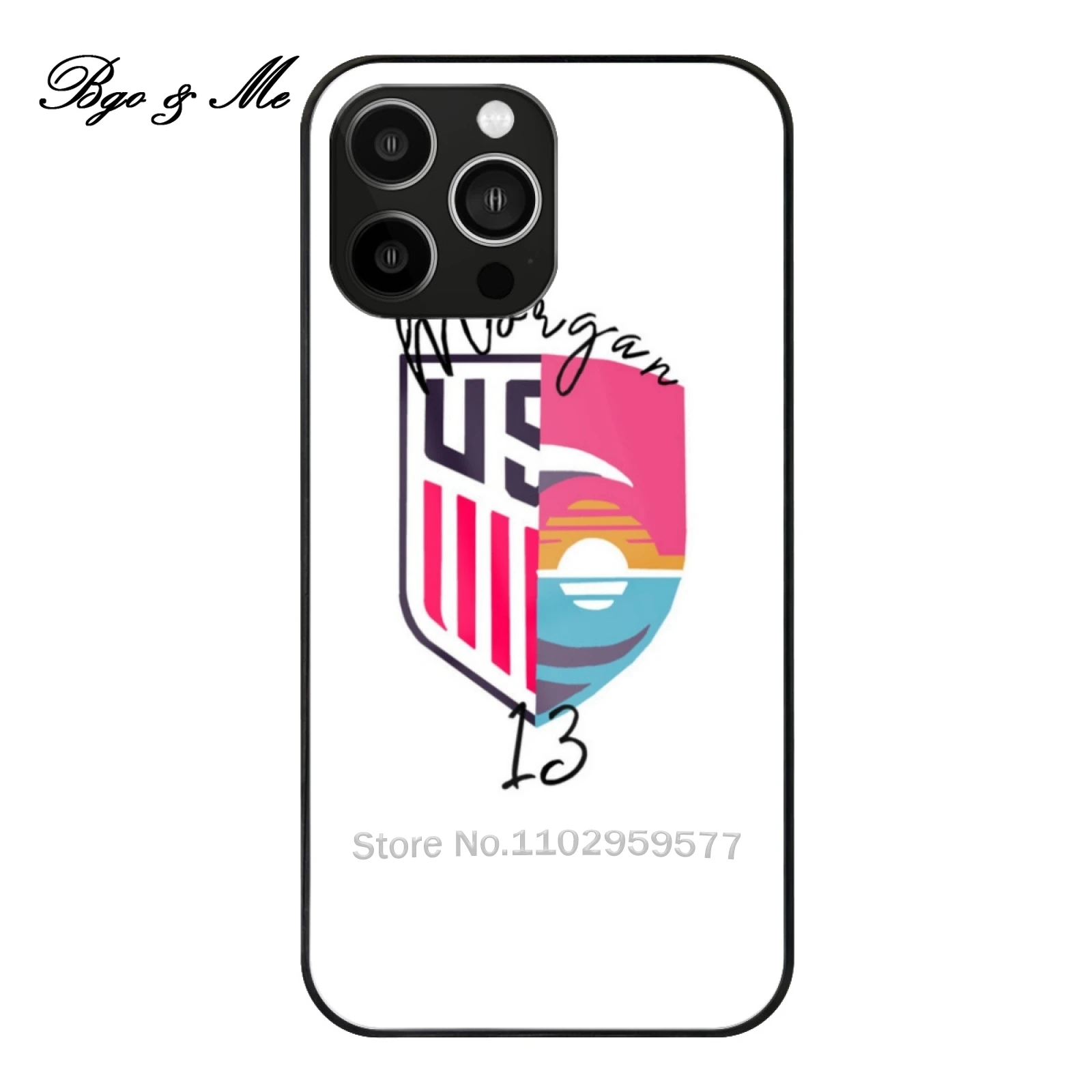 

Alex Morgan Uswnt San Diego Wave Logo Luxury Tempered Glass Case For Iphone 15 14 13 12 Pro Max Soft Cover