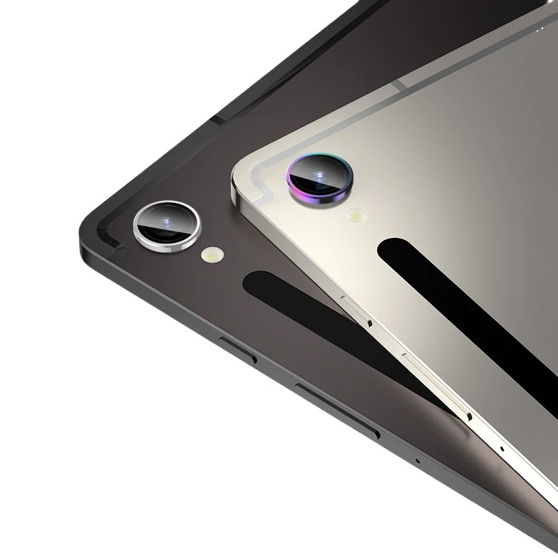 For Samsung Galaxy Tab S9 Ultra S9+ Plus FE Camera Protector Metal Ring+Lens Glass Back lens Cover Cap for Samsung Tab S9+ 3