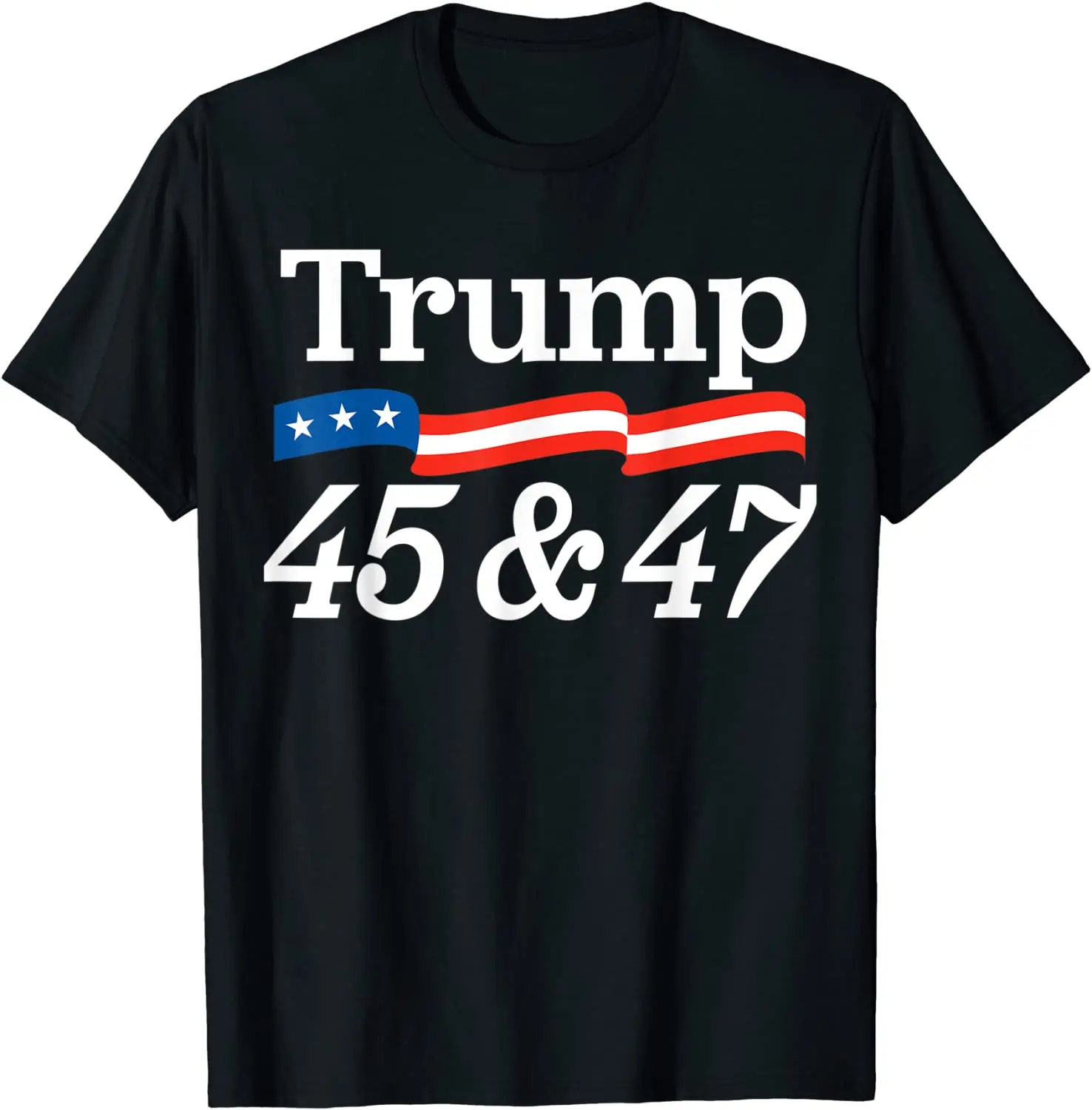 

45 and 47 Trump 2024 Presidential Election Supporter Voters T-Shirt. Premium Cotton Short Sleeve O-Neck Unisex T Shirt New S-3XL