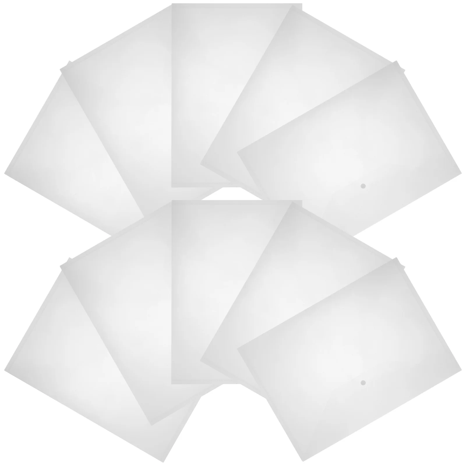 

10 шт., прозрачный держатель для бумаги A3