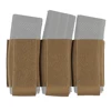 Tactical Airsoft AR15 FC Vest Accessories Triple 5.56 Magazine Pouch Hunting Vest Front Flap Hook Loop Mag Bag Built-In Clip 1