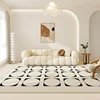 Ins Style Carpets for Living Room Light Luxury Plush Carpet Fluffy Soft  Bedroom Decor French Rug Large Area Lounge Thicken Mat 1