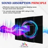 Studio Acoustic Treatment Panel 6/12/24 Pcs Noise Protective Foam Soundproofing Pad Wall Sound-Absorbing Insulation Board Home 4