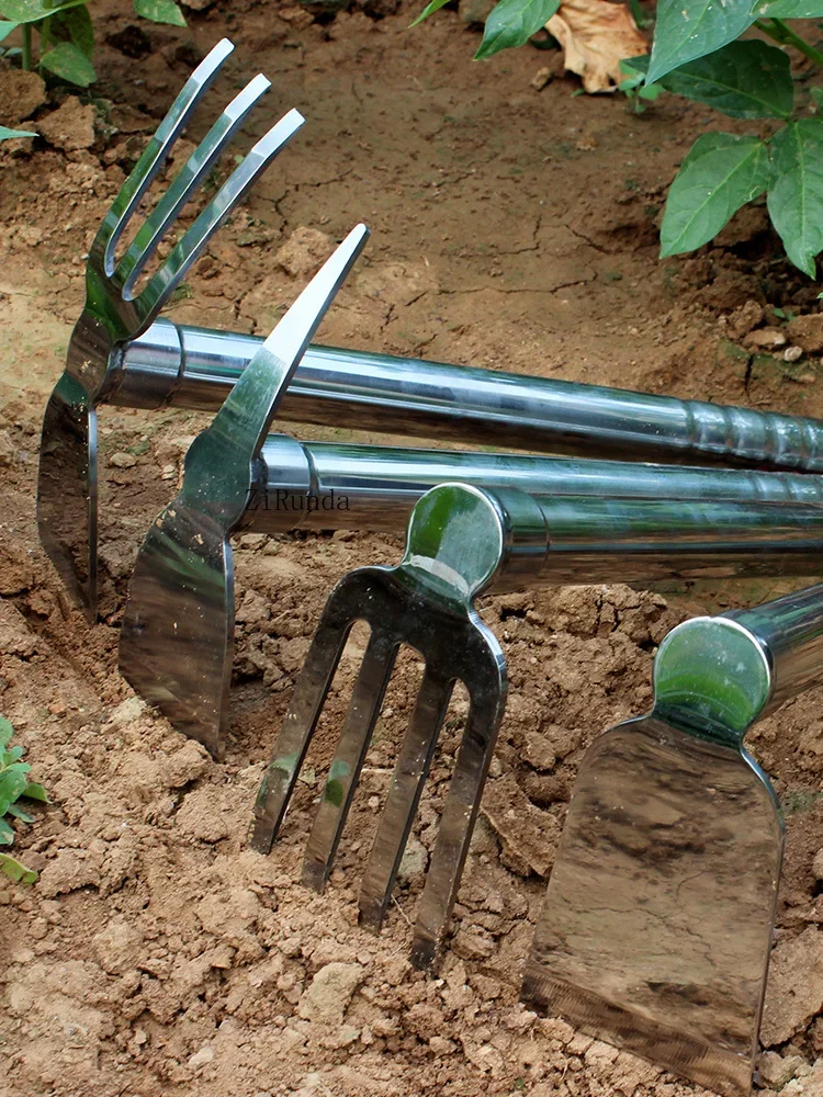~planting, gardening, flower planting tools, stainless steel outdoor digging, fishing, weeding, agricultural tools Daquan