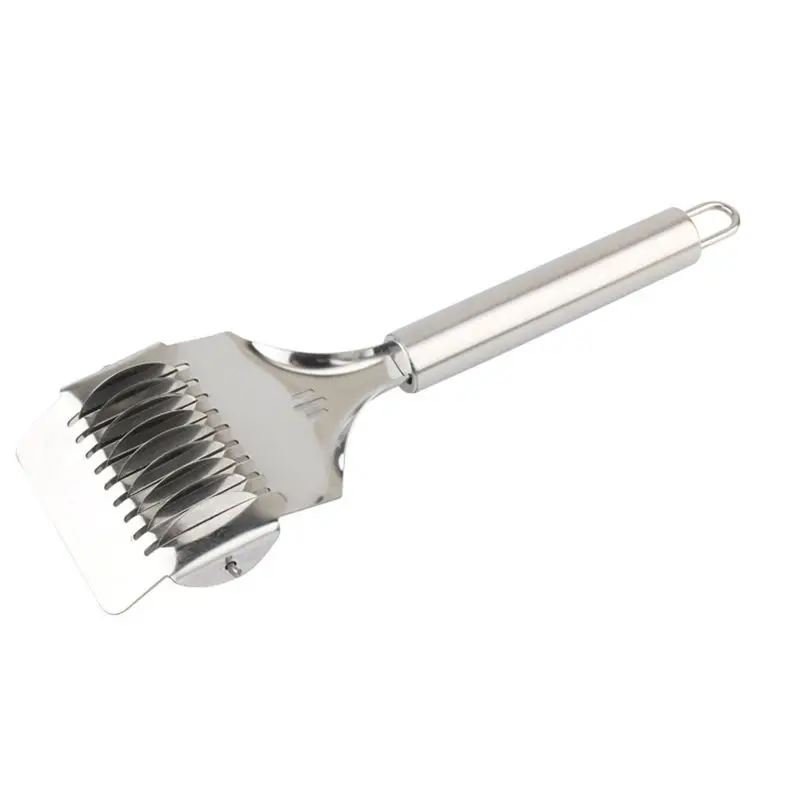 Pressing Machine Non-slip Handle Kitchen Gadgets Makers Noodles Cut Knife 1PC Manual Section Shallot Cutter Noodles Cut Knife