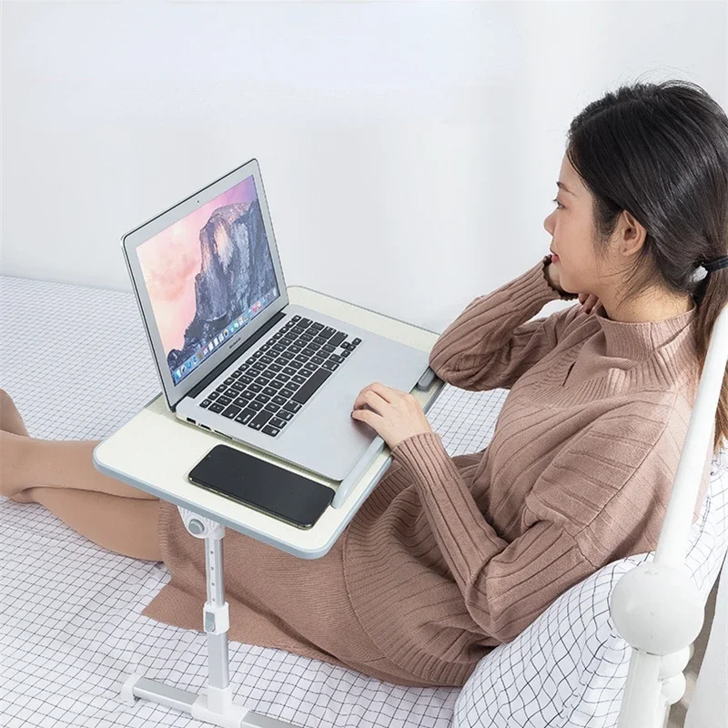 

Limited Portable Folding Laptop Stand Holder Study Table Desk with Cooling Fan Foldable Computer Desk for Bed Sofa Tea Serving