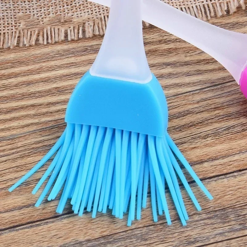 Household Kitchen Tools High Temperature Resistant Silicone Outdoor Barbecue BBQ Cooking Tools Seasoning Sauces Condiments Brush