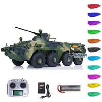 1/12 CROSSRC BT8 8X8 RC Armored Transport Vehicle RTR Radio Control DIY Painted Assembled Toy Ready to Run Military Car THZH1883 1