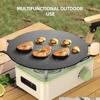 Outdoor Portable Camping Stove  Multifunctional Windproof Gas Stove Camping Cookware 2