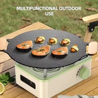 Outdoor Portable Camping Stove  Multifunctional Windproof Gas Stove Camping Cookware 2