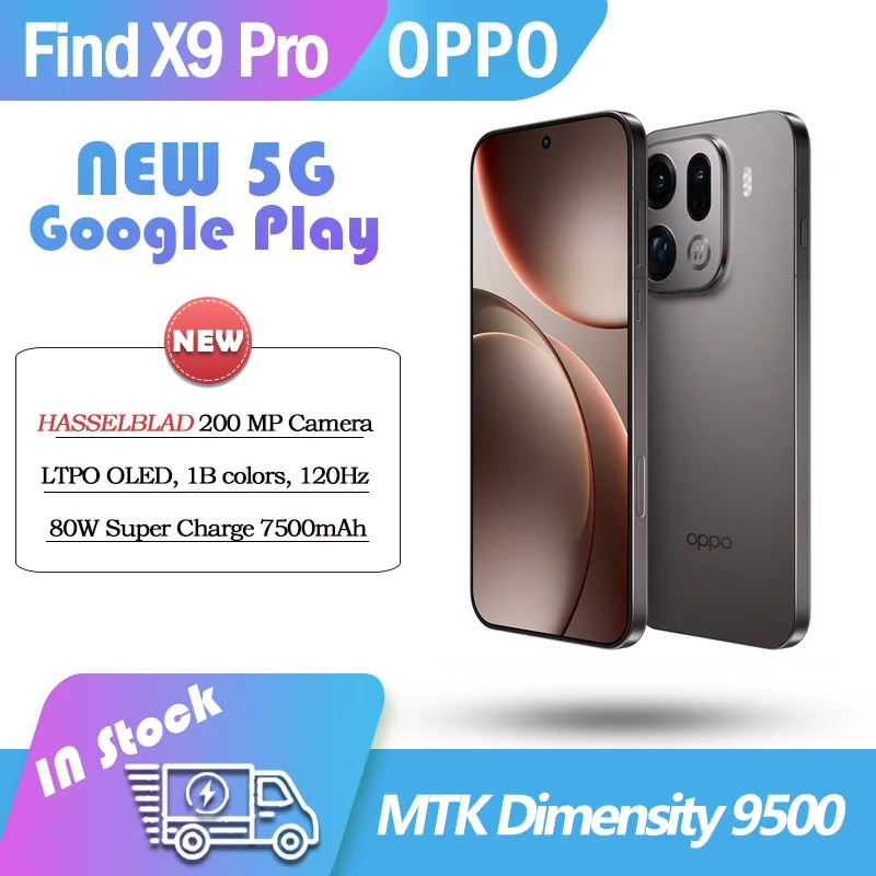 OPPO Find X9 PRO AI 5G Dimensity 9500 6.78インチ AMOLED 120Hz