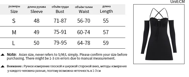 Mini Dress Size Chart
