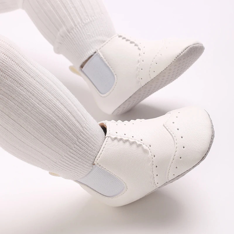 Newborn Baby Shoes 4 Colors 0-18M Themed Solid color Boy Casual Sneakers Soft Sole Non-Slip Toddler First Walkers casual shoes