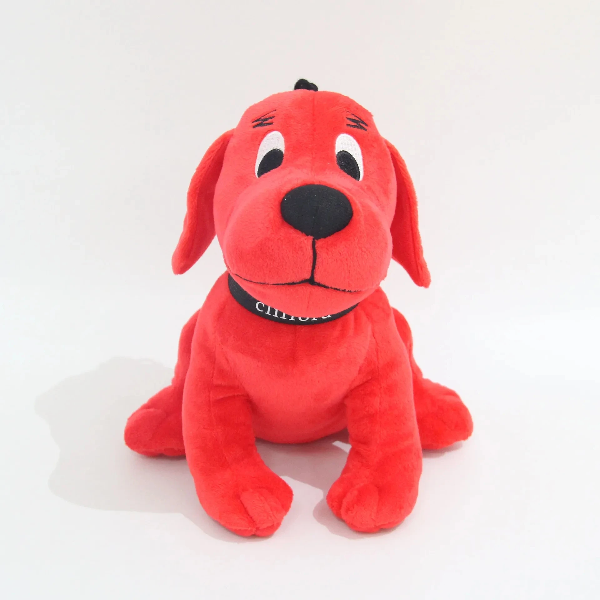 Kawaii Clifford Der große rote Hund Plüschpuppe Cartoon Anime Plüschtier Niedliche Clifford Weiche Stoffpuppe Weihnachtsspielzeug Geschenk für Mädchen