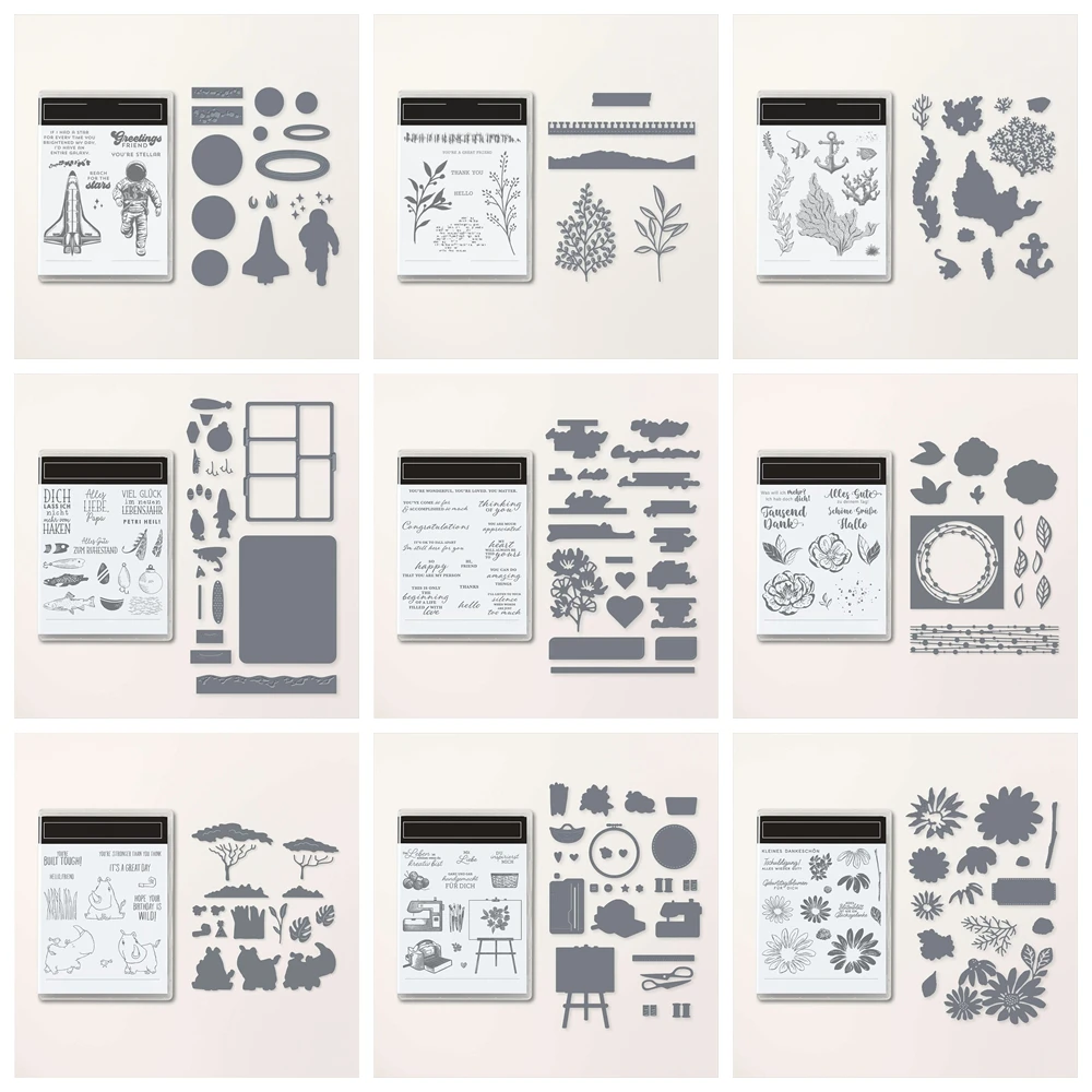 별에 도달 투명 우표 및 절단 다이, 화려하게 제작, 멋진 생각, 스크랩북 카드 제작용 실리콘 스탬프 