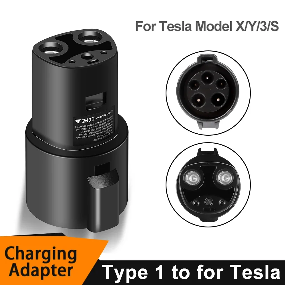 EVAdapterType1J1772ToForTeslaEVChargerAdapterLatchForModel3/S/Y/XElectricVehicleCarsChargingConverters-AliExpress34
