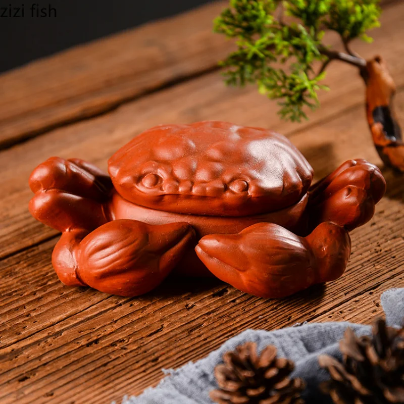 Crab Shell Shaped Ceramic Plate Dessert Bowl Tableware