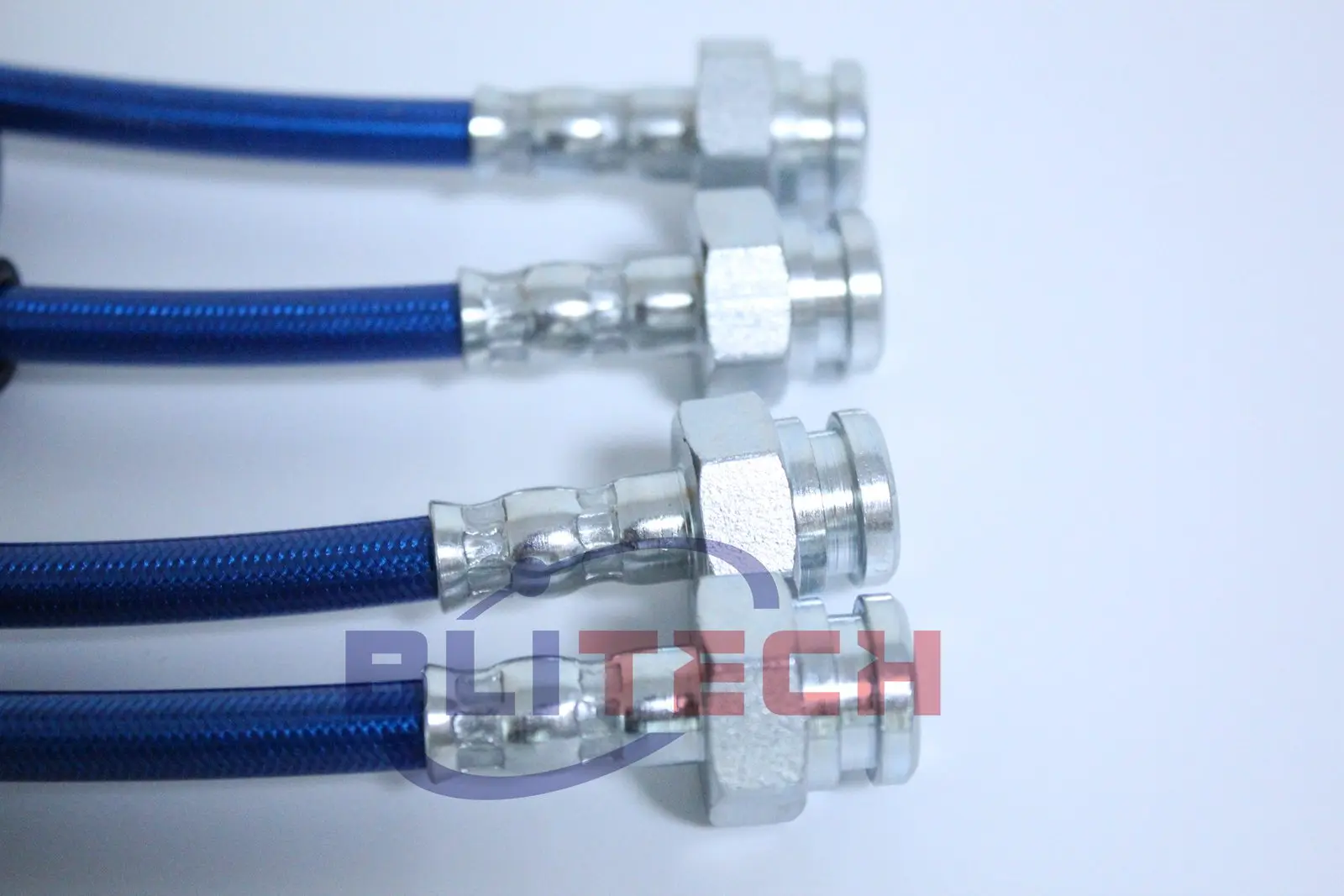 Stainless Steel Brake Line Kits Fit 1996-2000 Honda Civic Front & Rear Line Red Blue brake oil connector racing brake hose lines bike brake cable brake cable connector