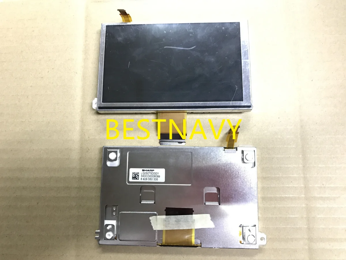 100%New LQ050T5DG01/LQ050T5DG02 LCD Display 5 inch screen for Car Navigation LCD monitor HB TFT LED