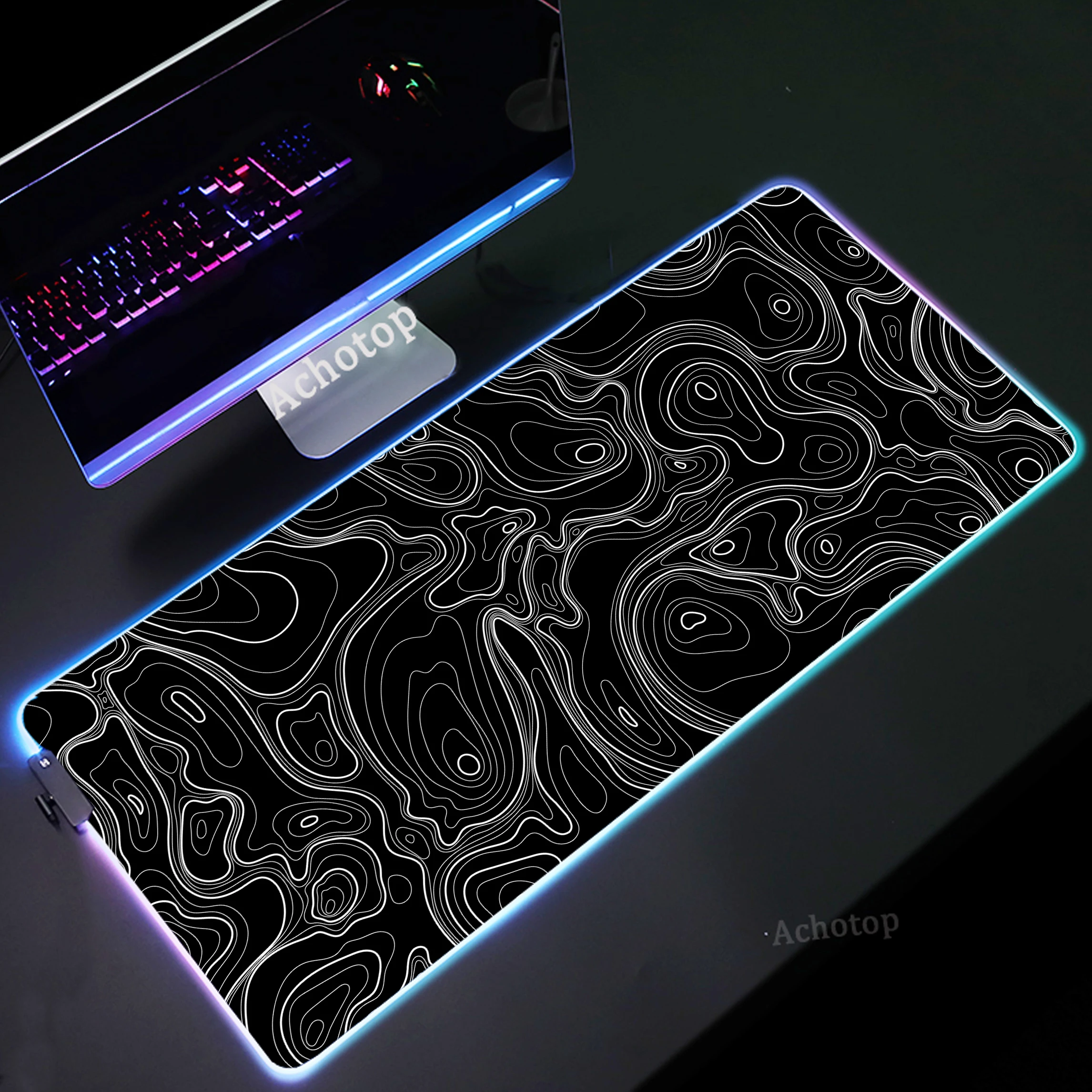 Рисунок 5 - Черно-белый RGB коврик для мыши