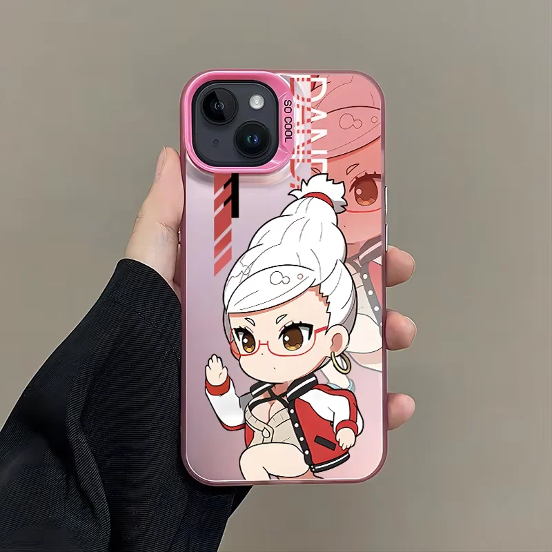 Vibrant Anime Dandadan Themed Phone Case