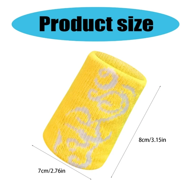 ZWOOS 12 Fasce Per Il Sudore Sportivo Da Polso Per Tennis Squash Badminton Palestra Basket (nero - Foto 2