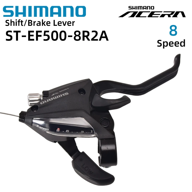 Levier De Frein Et Dérailleur SHIMANO ST-EF500-8R2A Pour VTT - Vitesse 8 - Côté Droit - Réglable