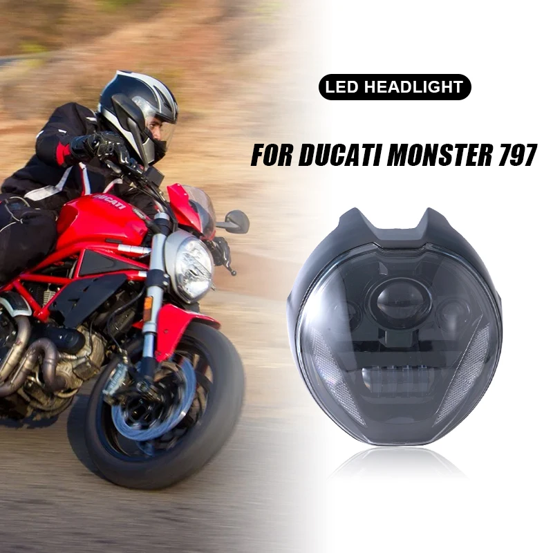 Front LED Headlight With Turn Light For Ducati Monster 797 /821