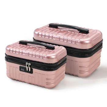 Valigia portatile da 16 pollici Scomparto per bagagli piccolo Borsa per trucco Scatola da viaggio, Valigia da 18 pollici leggera e portatile