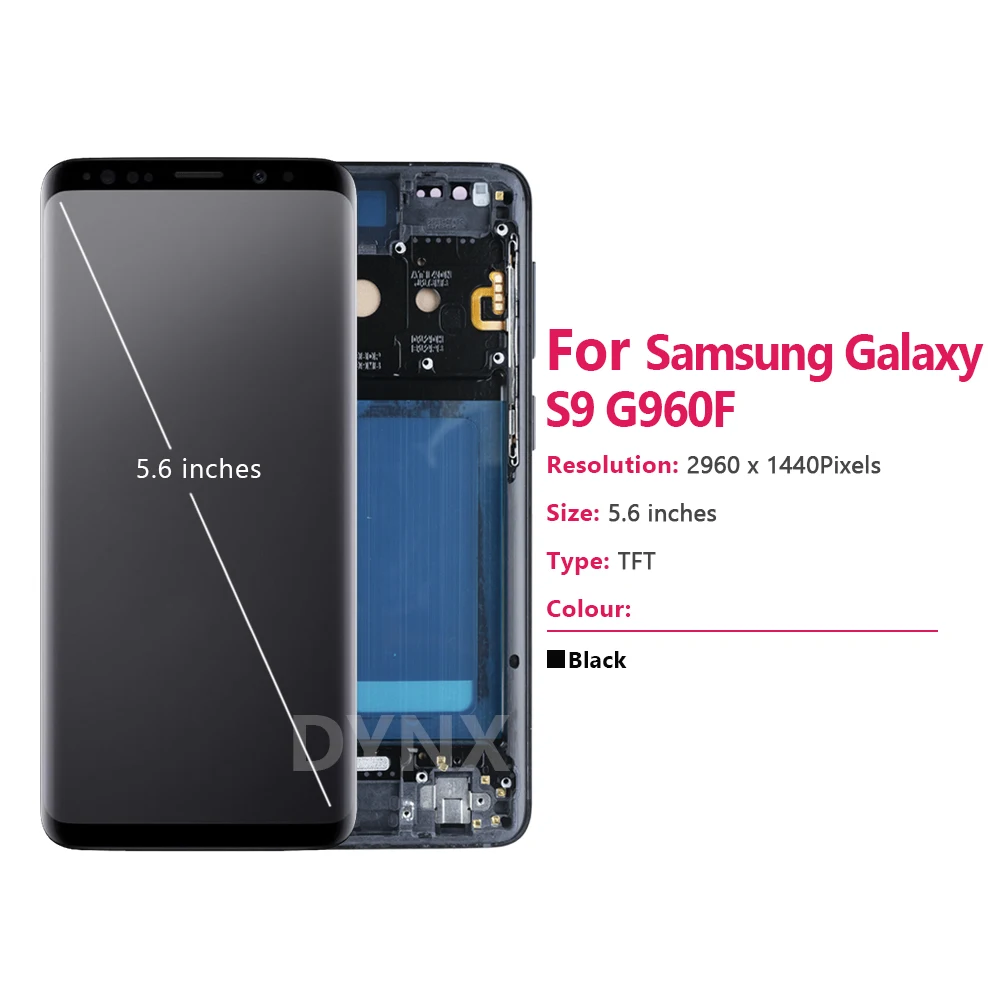 SM-G960FD ÷ ġ ũ Ÿ  ü, S9 LCD , Ｚ   S9 G960 , 100% ׽Ʈ Ϸ