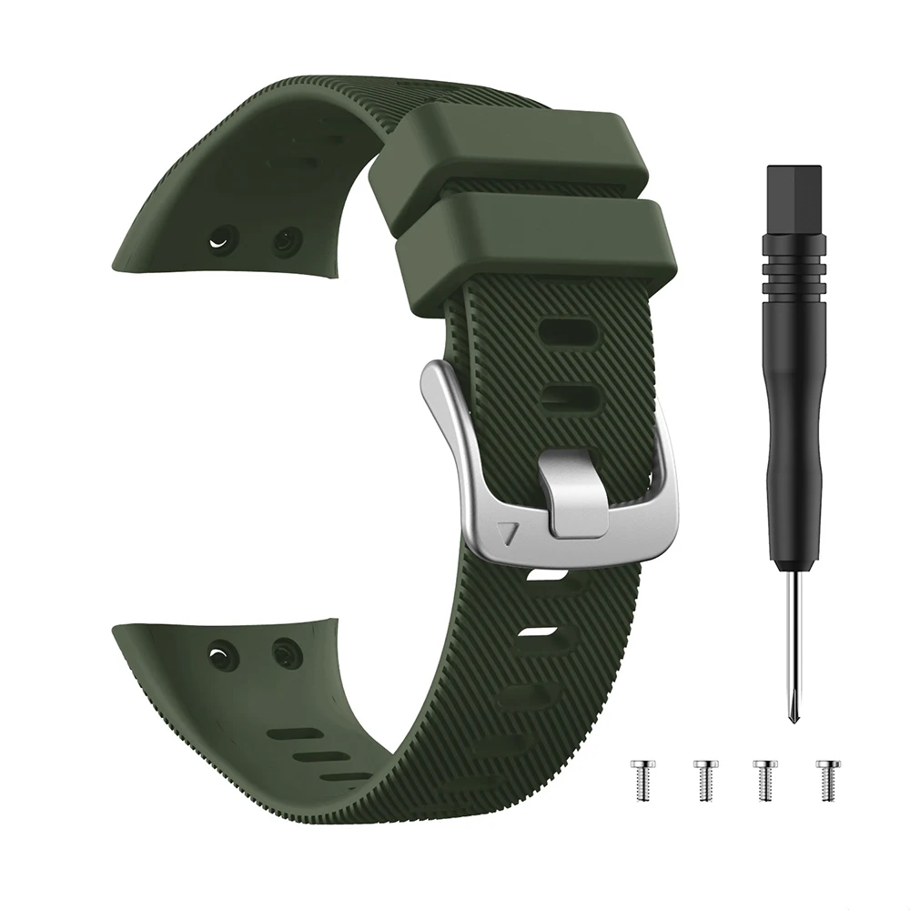 Silicone Smartwatch Replacement Strap – Vibrant and Durable Design