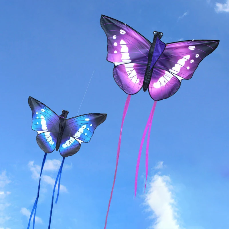 

2024 New Gradient Large Butterfly Kite Children's Outdoor Parent-child Interactive Sports Toys Creative Fun Flying Kite Toys
