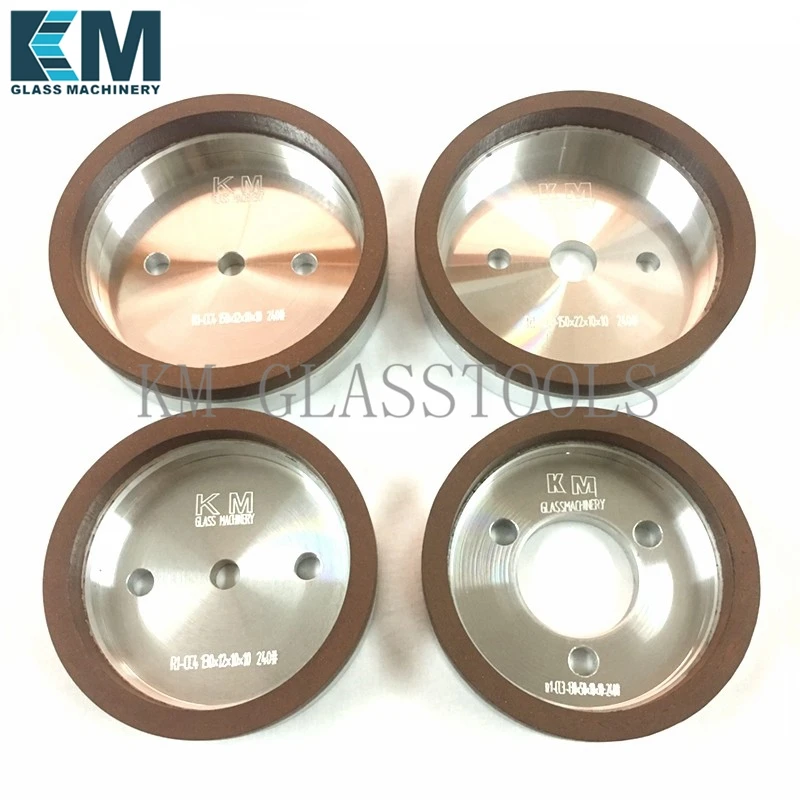Resin Cup Wheel R1-CC4 for Glass Straight Edge Machine and Glass Edging Machine